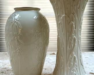 Belleek Vases
