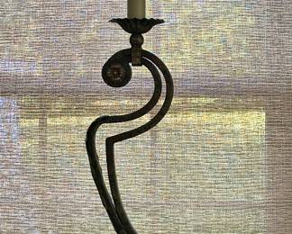 (2) Rustic Buffet Lamps