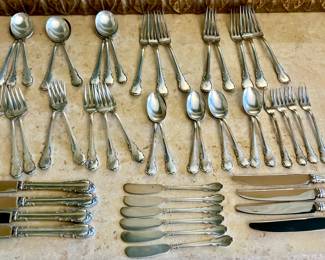 Lunt Sterling Silver Flatware Set