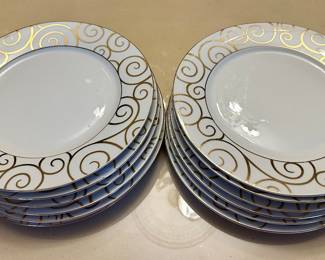 (10) Palissy England Plates