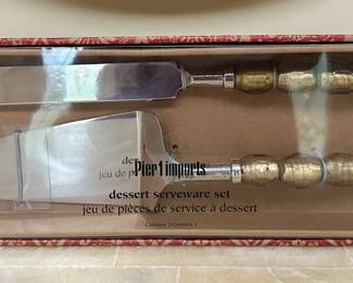 Pier I Imports Dessert Serving Set
