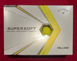 New Callaway Supersoft Golf Balls