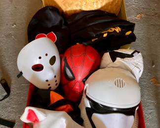 Halloween costumes.