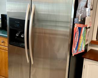 Side-by-Side Stainless Fridge