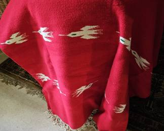 Southwestern blanket.