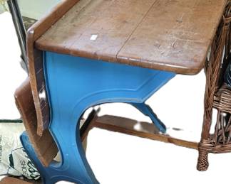 Old school desk