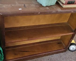 2 shelf bookcase.