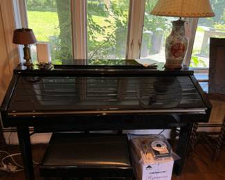 Electronic player piano.