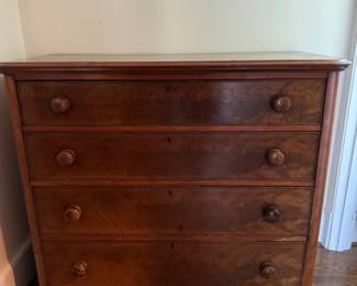Solid wood dresser
