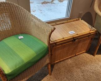 Wicker Armchair A, Wicker Armchair B, Wicker Storage
