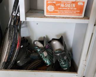 Rollerblades,  Tennis Rackets
