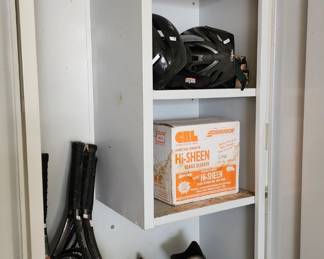 Rollerblades, Bike Helmets, Tennis Rackets
