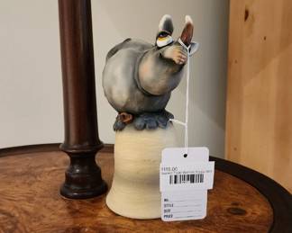 Signed Todd Warner Hippo Bell