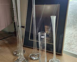 Clear Glass Vases