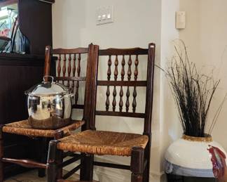 English Spindle Back Chairs