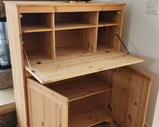 Pine Secretary Desk