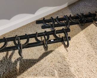 Metal Horse Shoe Wall Hooks