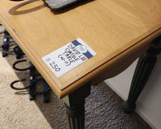 David Lee Console Table, Metal Horse Shoe Wall Hooks