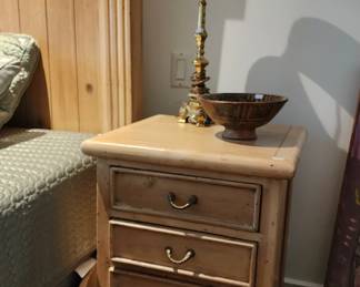 Brass Table Lamp, Nightstands