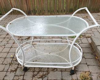 Brown Jordan 2 Tier Patio Cart