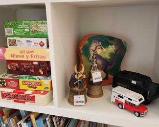 Games, Todd Warner Giraffe Bell, Todd Warner Yak Bell
