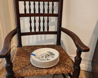 English Spindle Back Chairs