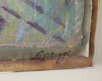 Dale Sparage Original Layered Painting