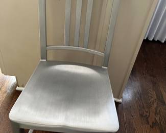 Emeco aluminum side chairs…set of 3