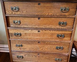 Antique oak dresser