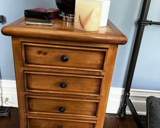 Pine nightstand