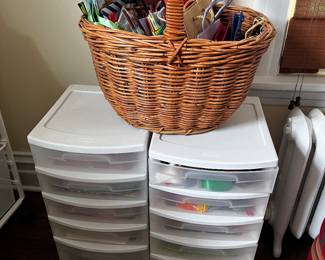 Filled with gift wrap accs.