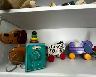 Vintage FP and wood toys
