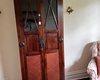 Very tall Asian influence cabinet