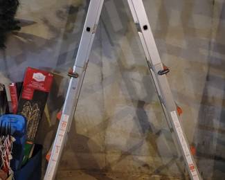 LITTLE GIANT M17 17' MULTI POSITIONAL LADDER $100 OUR PRICE (new $443/fb list $150-250)