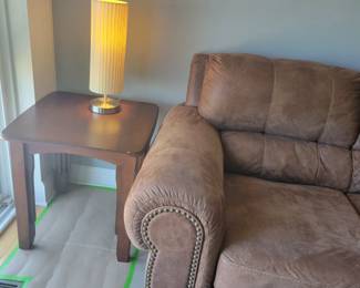 NAILHEAD TRIM SOFA $175, CHAIR $75 AND OTTOMAN $30.....TOTALS ALL 3 FOR  $280