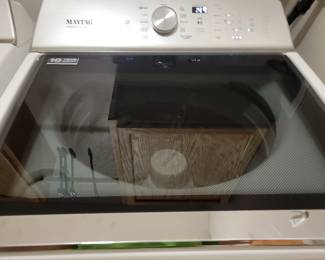 MAYTAG TOP LOAD WASHER W/ POWER WASH CYCLE DEEP FILL OPTION/AUTO SENSING OPTION $300 AND MAYTAG COMMERCIAL GRADE 7CU.FT. DRYER W/STEAM ENHANCED OPTIONS $300
