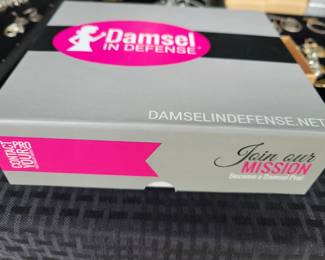 Damsel in Defense Gotcha "Camera" Stun Gun w/ Case, Safety Alarm, Rechargeable
