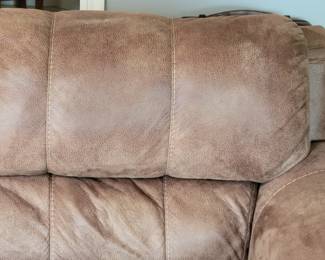NAILHEAD TRIM SOFA $175, CHAIR $75 AND OTTOMAN $30.....TOTALS ALL 3 FOR  $280