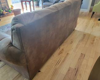 NAILHEAD TRIM SOFA $175, CHAIR $75 AND OTTOMAN $30.....TOTALS ALL 3 FOR  $280