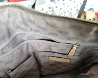 MK bag $20 Michael Kors metallic jet set bag