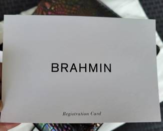 Melbourne Collection by BRAHMIN, the Katie Crossbody Bag features:
Leather, Zip-top closure, Gold-tone hardware, Interior organizer pockets, Pen pocket, Back slide-in pocket, Key clip  OUR PRICE IS $75....NWT $195.00, FYI list on ebay with wallet for $525