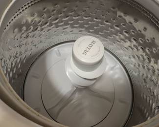 MAYTAG TOP LOAD WASHER W/ POWER WASH CYCLE DEEP FILL OPTION/AUTO SENSING OPTION $300 AND MAYTAG COMMERCIAL GRADE 7CU.FT. DRYER W/STEAM ENHANCED OPTIONS $300