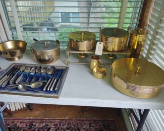 Déco style chafing set - high end host set