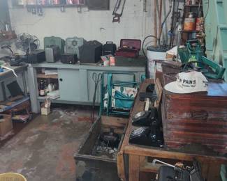 Basement work shop