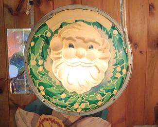 Large Santa Blow mold