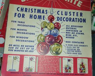 Shiny Brite Vintage ornaments