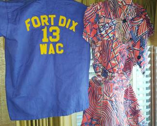 Vintage Fort Dix team uniform