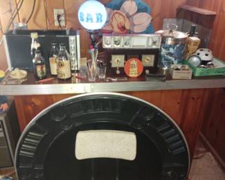 Gaming table vintage bar