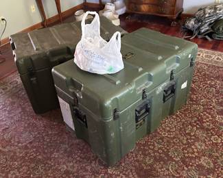 Military waterproof storage containers 