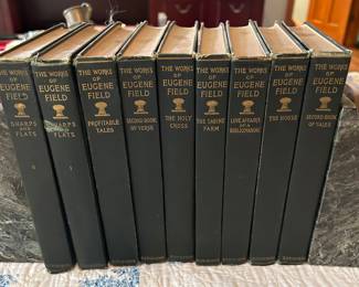 Set of 9 Eugene Fields books